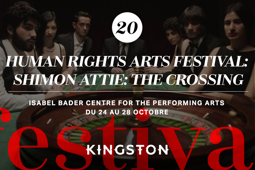 20. Human Rights Arts Festival: Shimon Attie : The Crossing Isabel Bader Centre for the Performing Arts DU 24 au 28 octobre