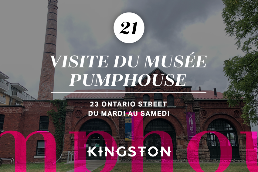 Visite du musée PumpHouse