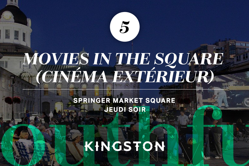 Movies in the Square (cinéma extérieur)