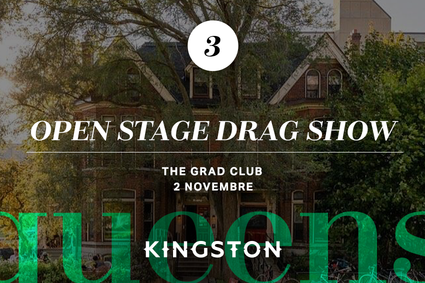 3. Open Stage Drag Show The Grad Club 2 Novembre