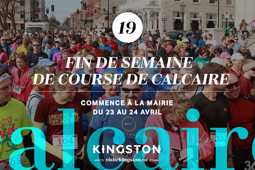 Fin de semaine de course de calcaire