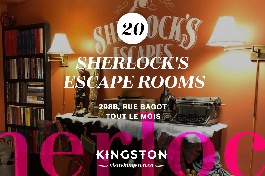 Sherlock's Escape rooms