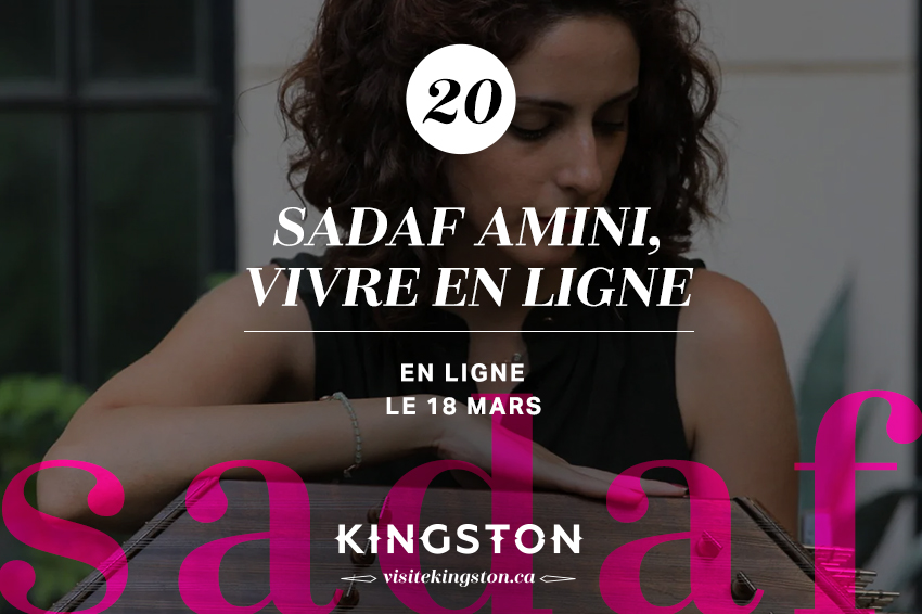 Sadaf Amini, vivre en ligne