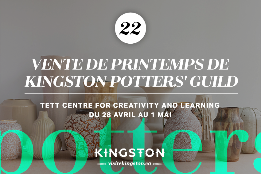 Vente de printemps de Kingston Potters' Guild