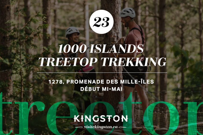 1000 Islands Treetop Trekking