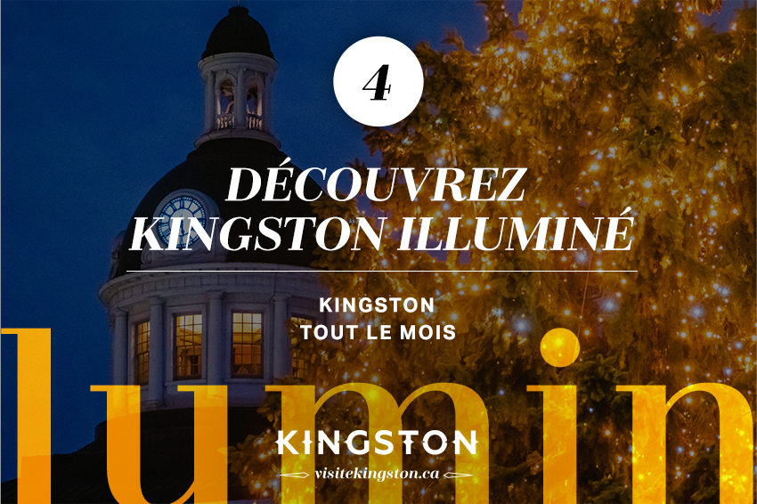 Découvrez Kingston illuminé
