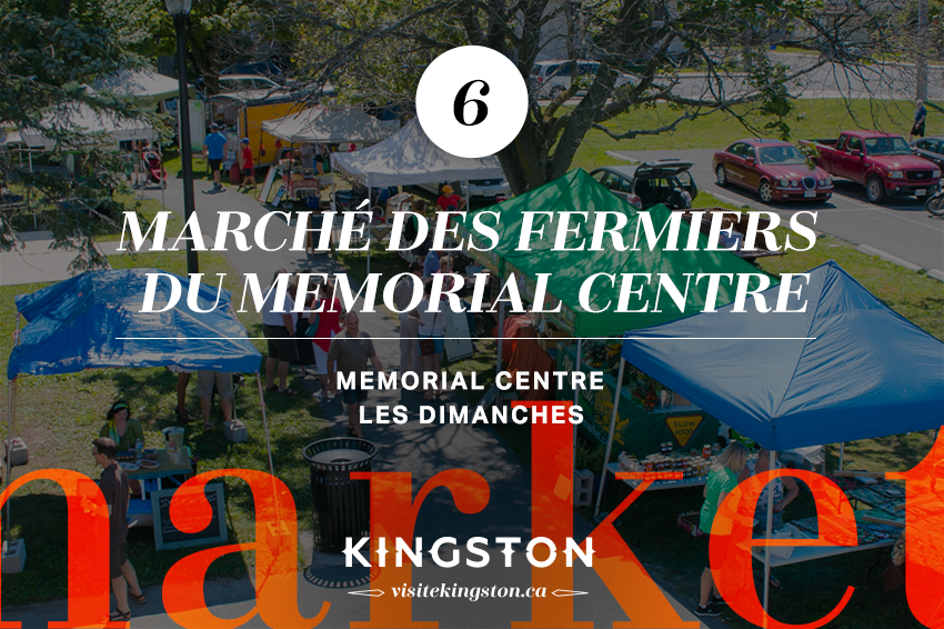 Marché des fermiers du Memorial Centre