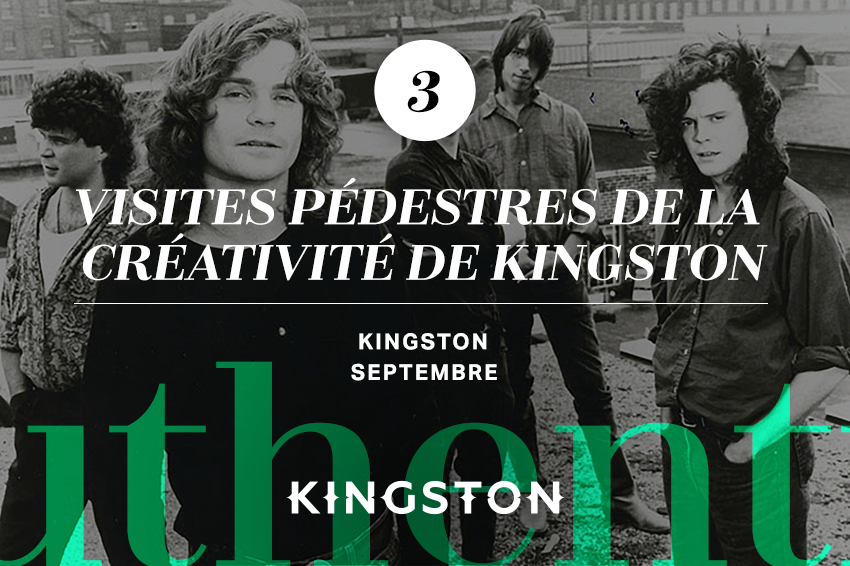 Visites pédestres de la créativité de Kingston