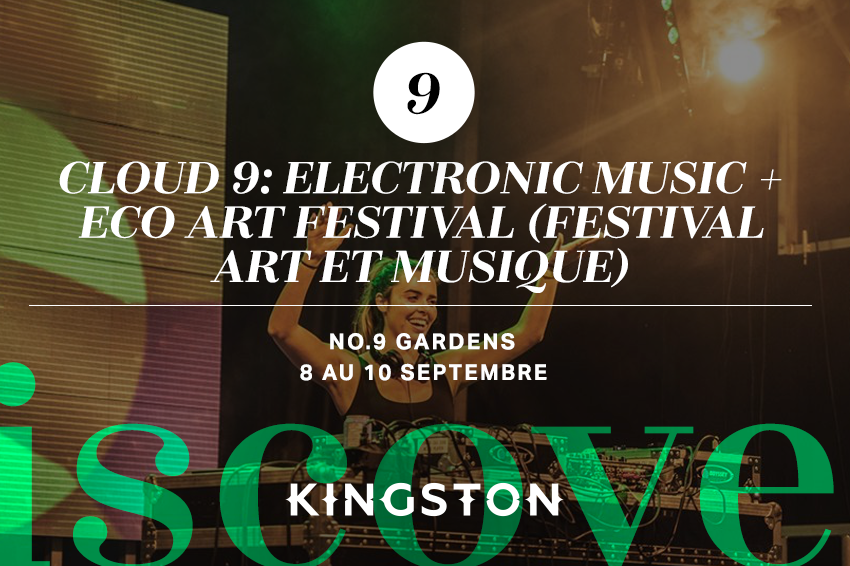 Cloud 9: Electronic music + eco art festival (festival art et musique)