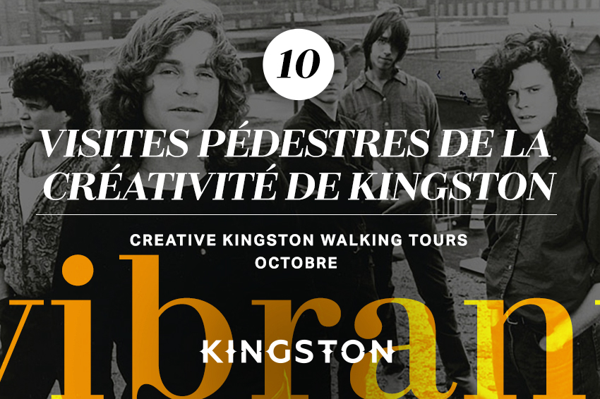 Visites pédestres de la créativité de Kingston