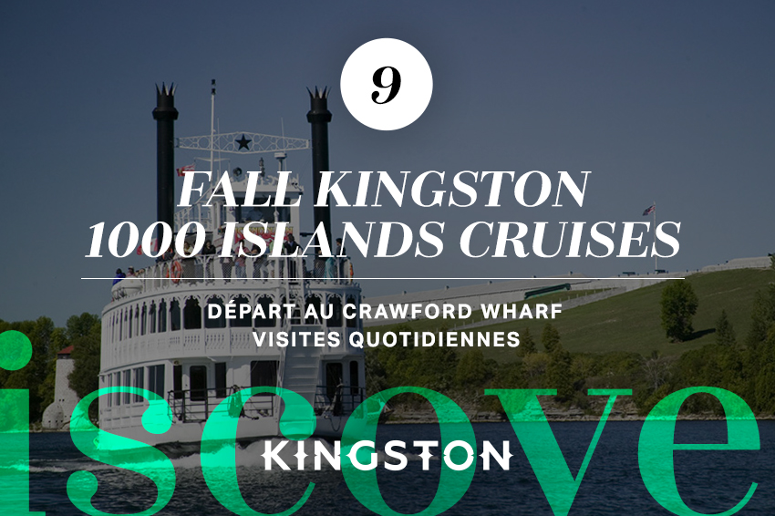 Fall Kingston 1000 Islands Cruises