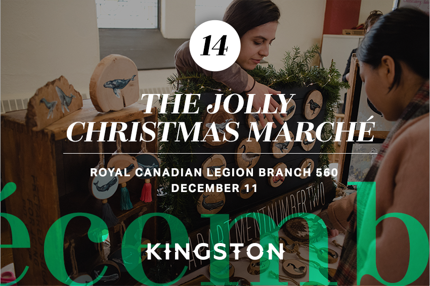 14. The Jolly Christmas Market (marché) Royal Canadian Legion Branch 560 Le 11 Décembre