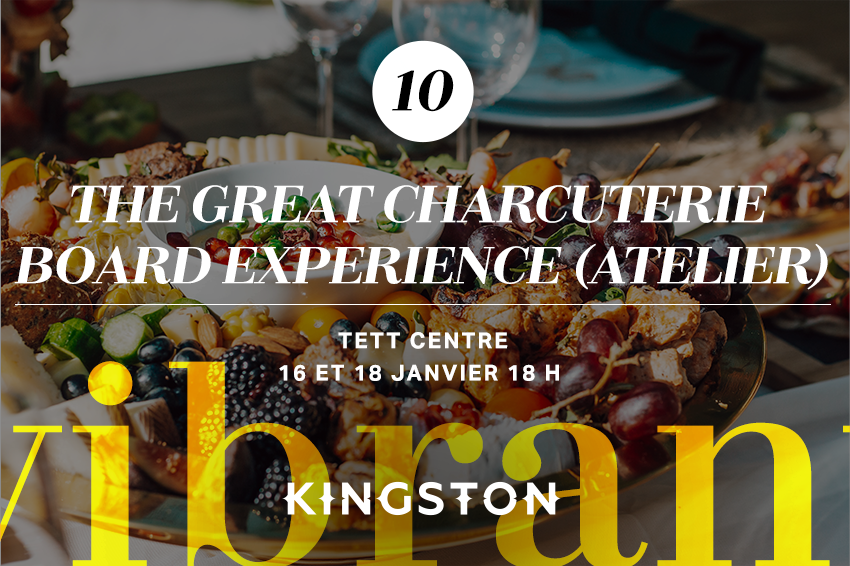 10. The Great Charcuterie Board Experience (atelier)