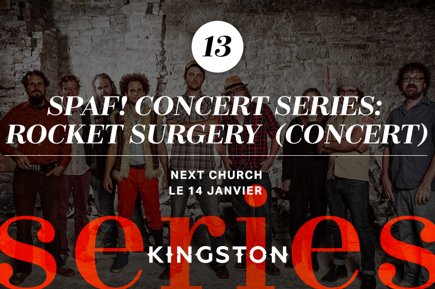 13. SPAF! concert series: Rocket Surgery (concert) Next Church Le 14 janvier 
