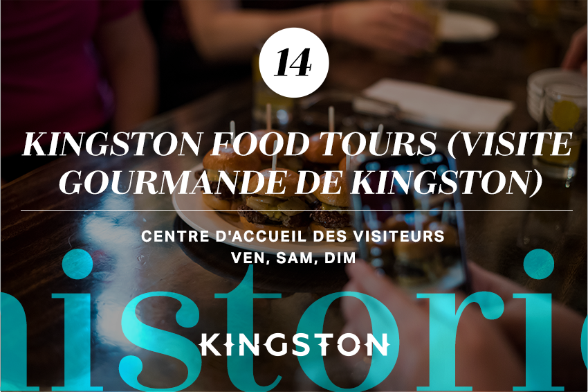 14. Kingston Food Tours (Visite gourmande de Kingston)