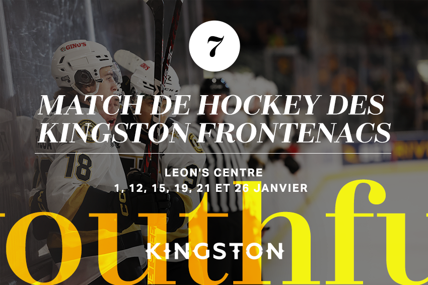 7. Match de Hockey des Kingston Frontenacs