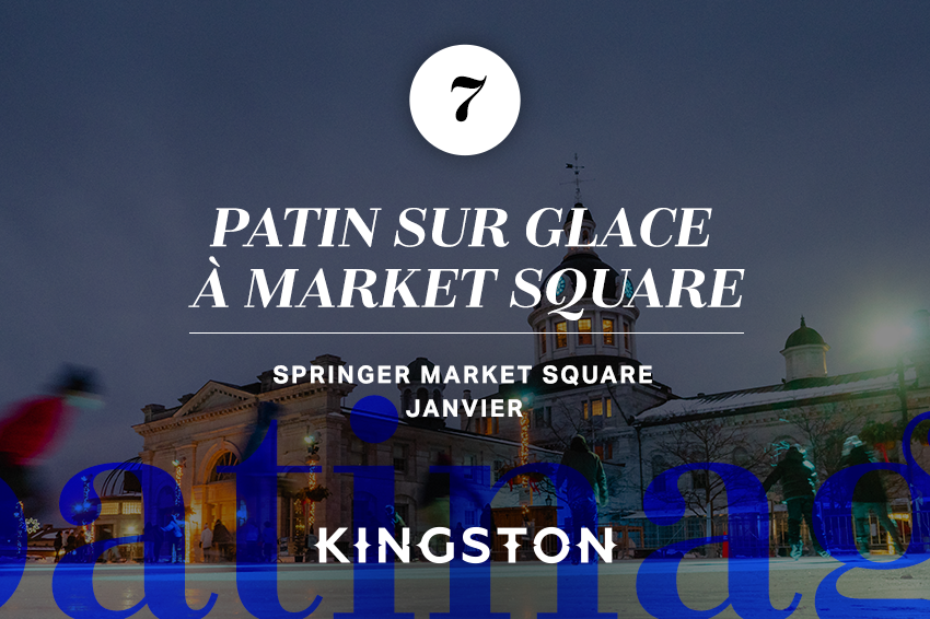 7. Skating at Market Square (patin sur glace à Market Square) Springer Market Square Janvier