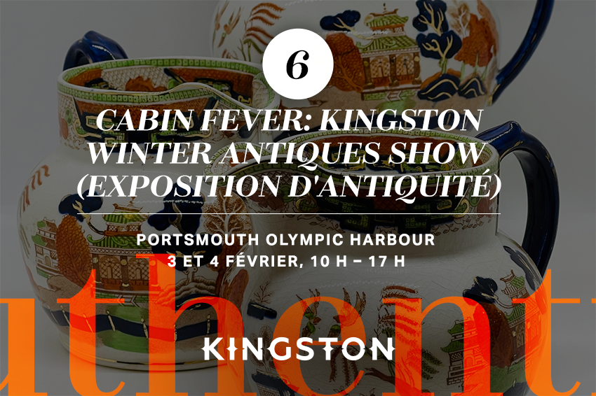 6. Cabin Fever: Kingston winter antiques show (exposition d'antiquité)