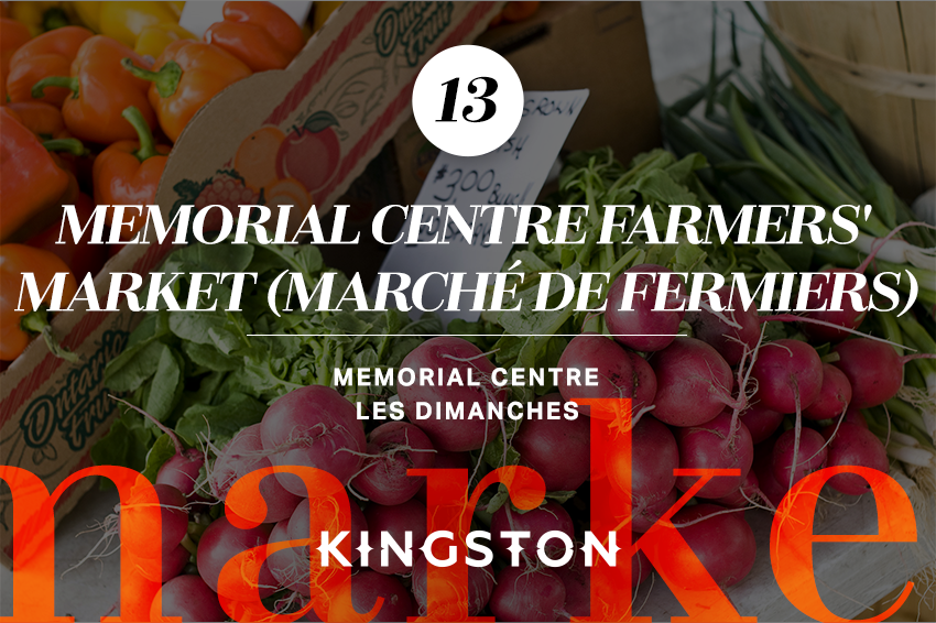13. Memorial Centre Farmers' Market (marché de fermiers)