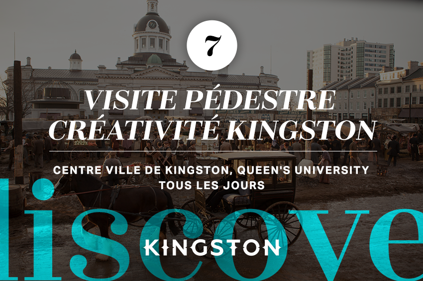 7. Visite pédestre créativité Kingston