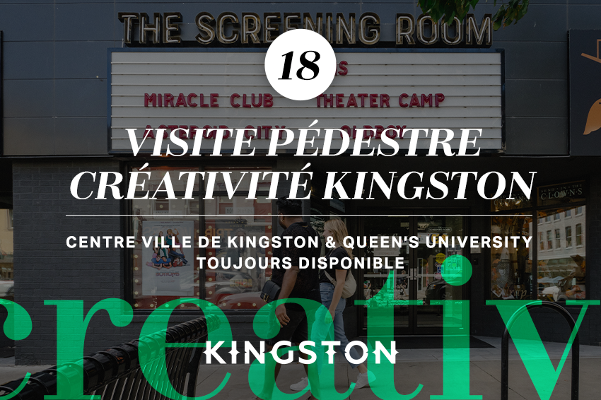 18. Visite pédestre créativité Kingston