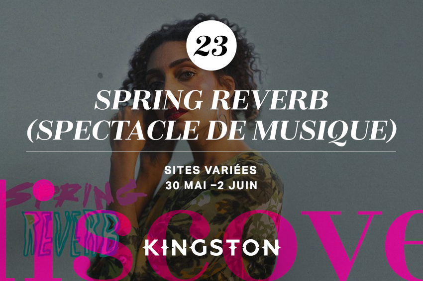 23. Spring Reverb (spectacle de musique)