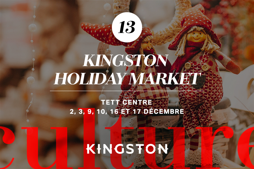 13. Kingston Holiday Market