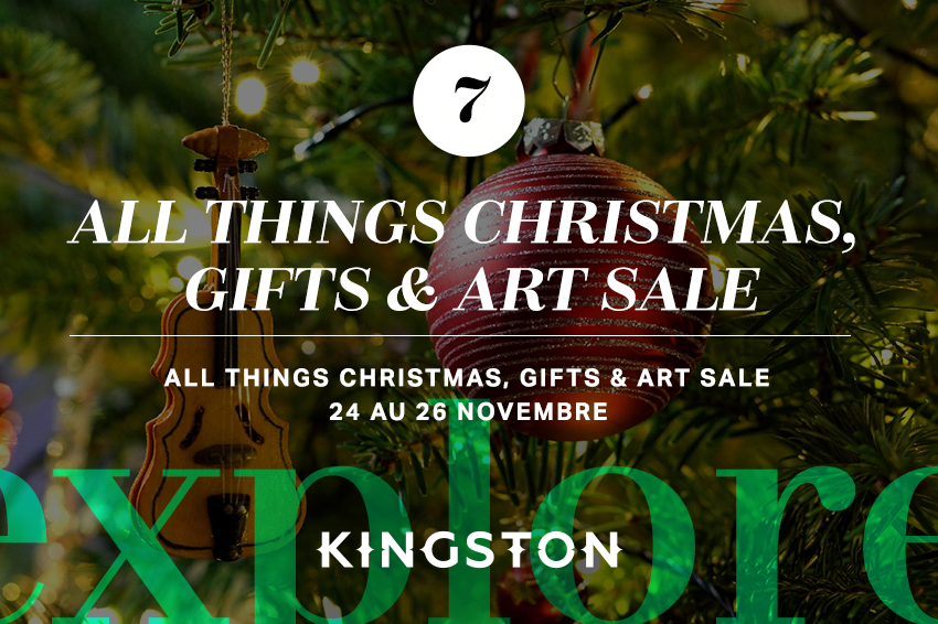 7. All things Christmas, gifts & art sale